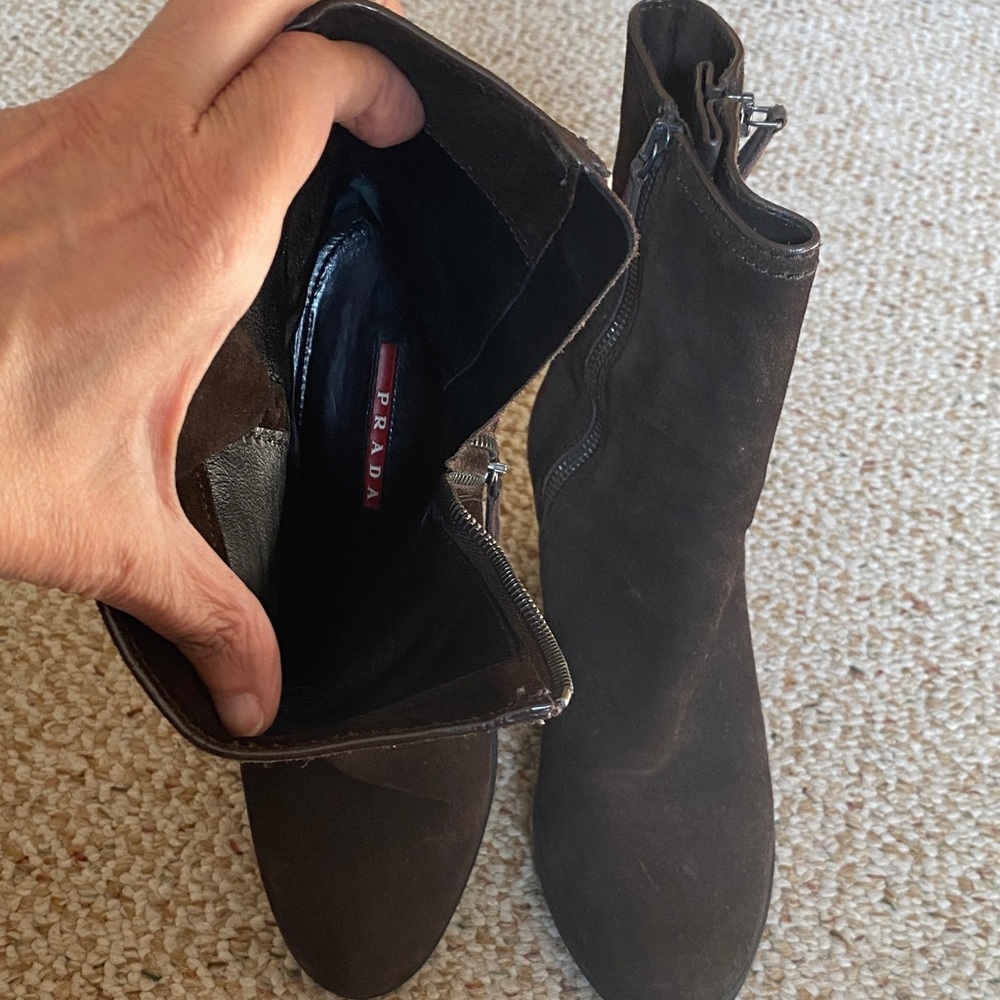 Brown Suede Women's Boots